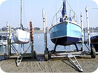 Cruisers on trailers
